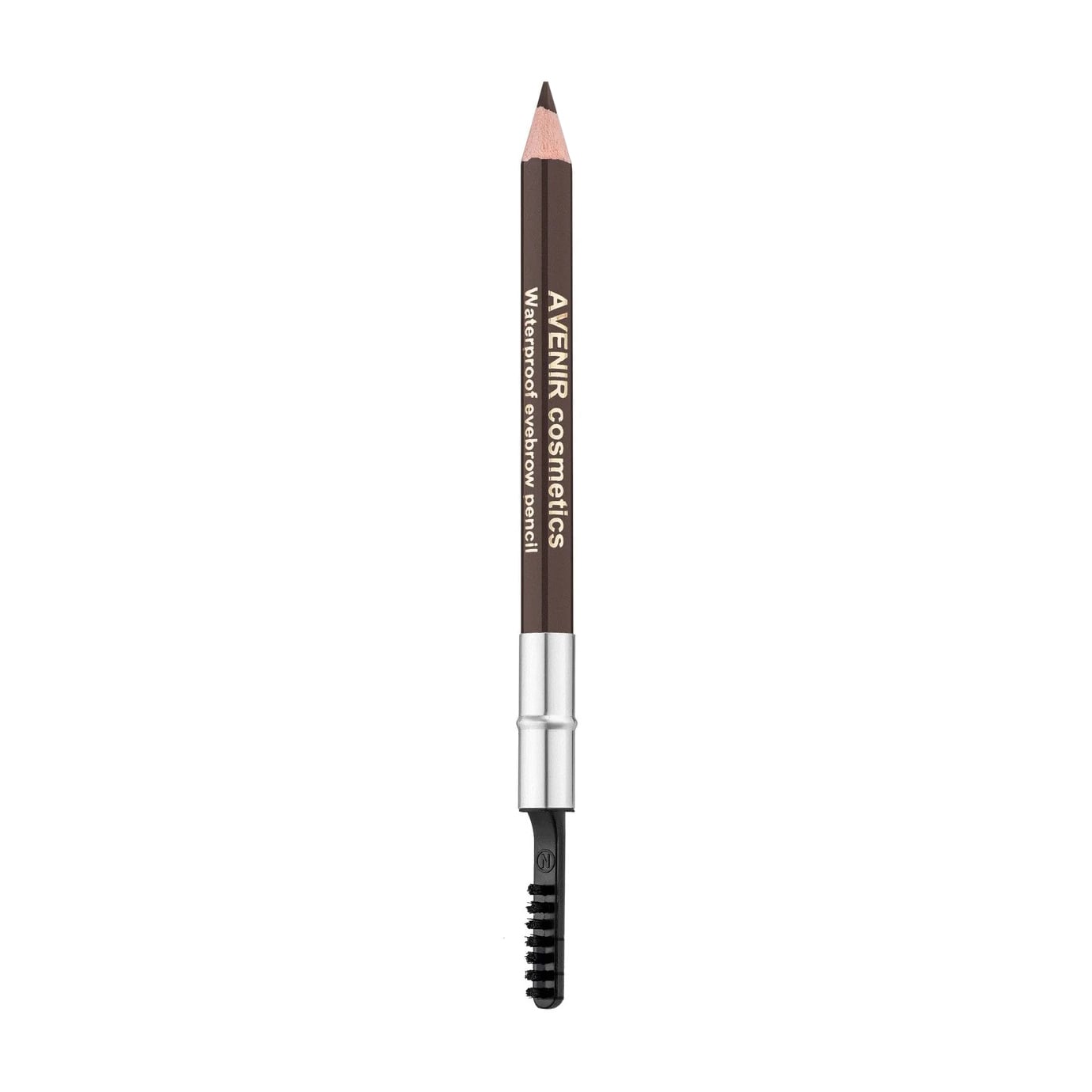Водостійкий олівець для брів Avenir Cosmetics Waterproof Eyebrow Pencil 80 Темний шоколад з попелом, 1.6 г