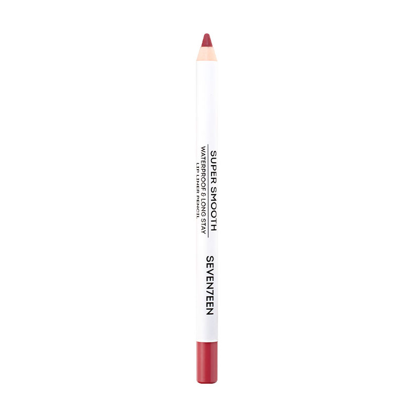 Водостійкий олівець для губ Seventeen Supersmooth Waterproof Lipliner, 27 Red, 1.2 г