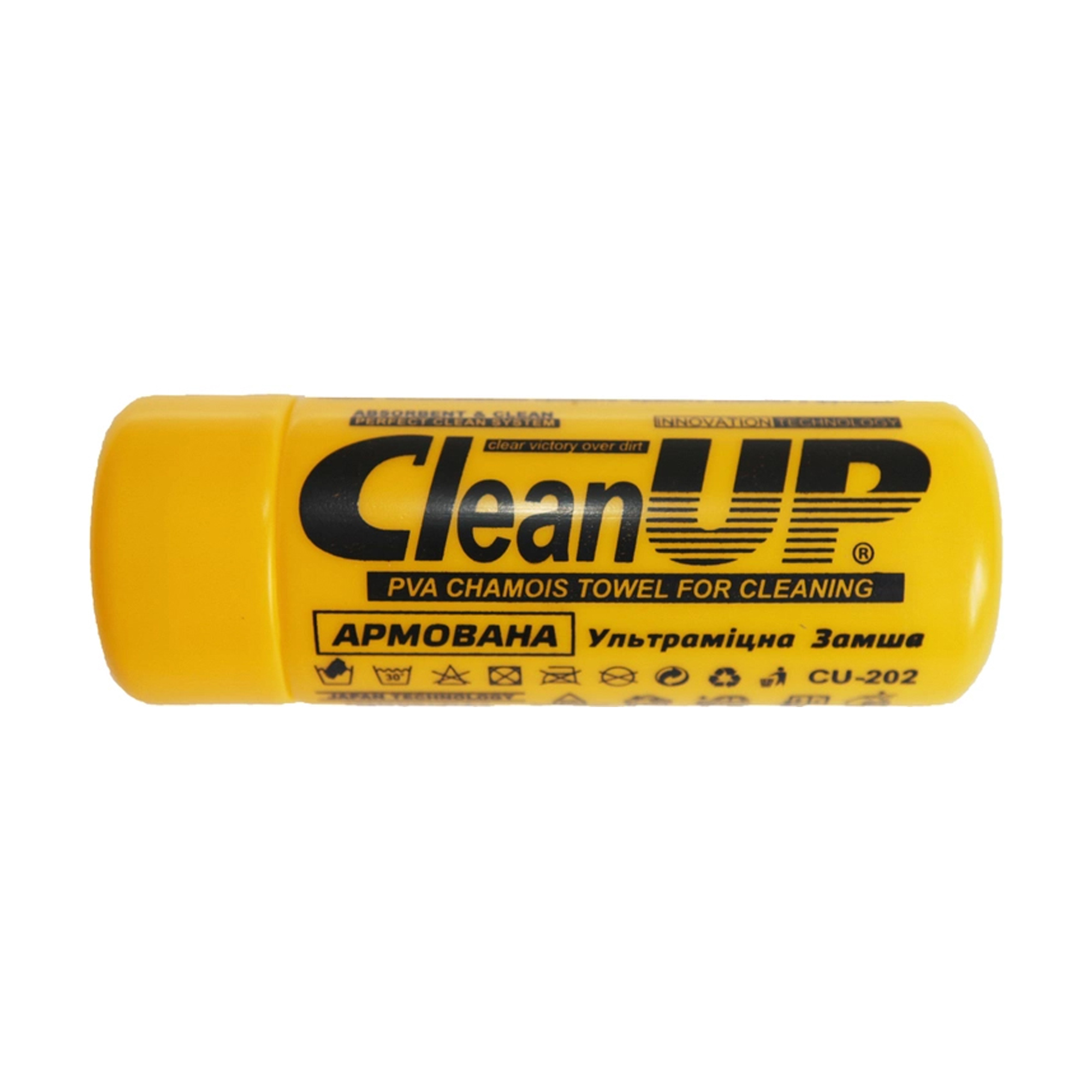 Волога серветка CleanUP зі штучної замші, 30*30 см, 1 шт