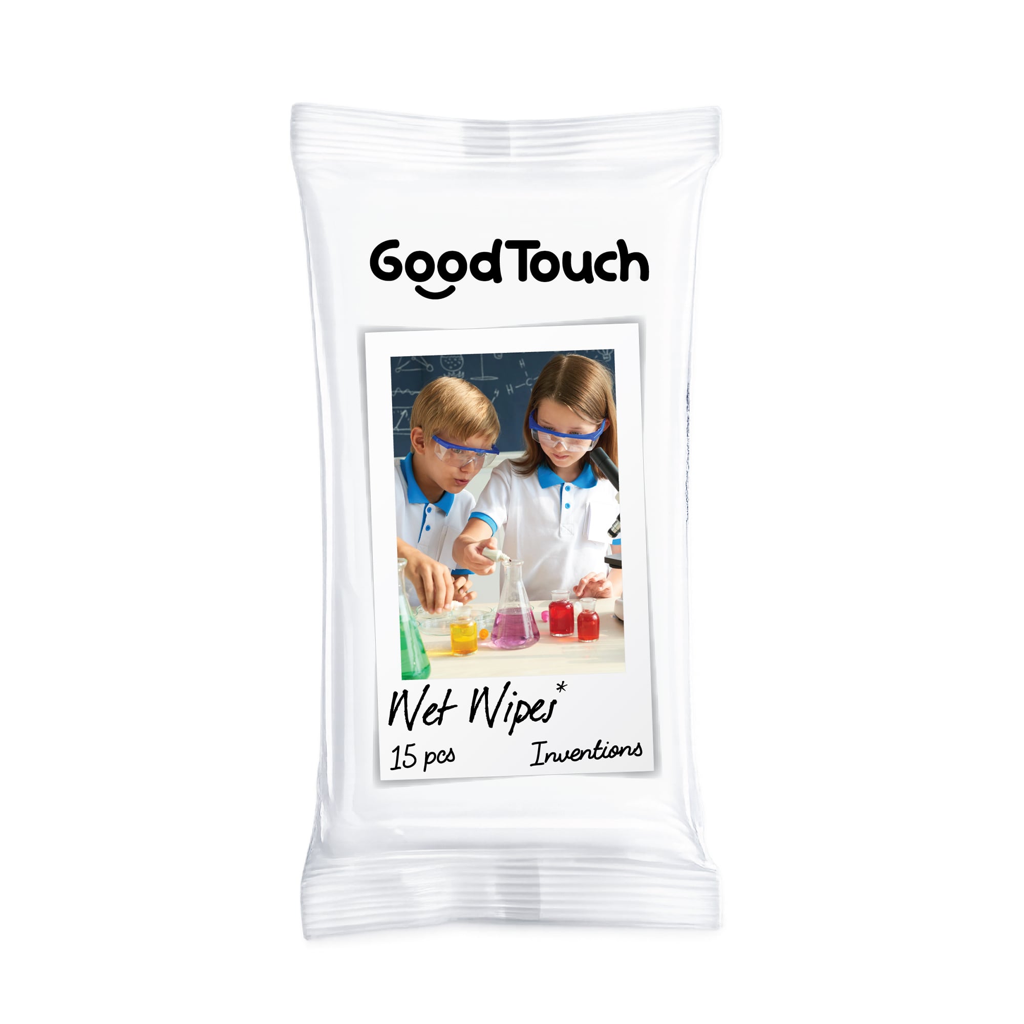 Вологі серветки Good Touch Inventions, 15 шт