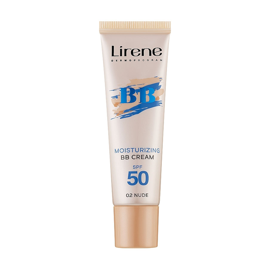 ВВ-крем для обличчя Lirene Moisturizing BB Cream SPF 50, 02 Nude, 30 мл