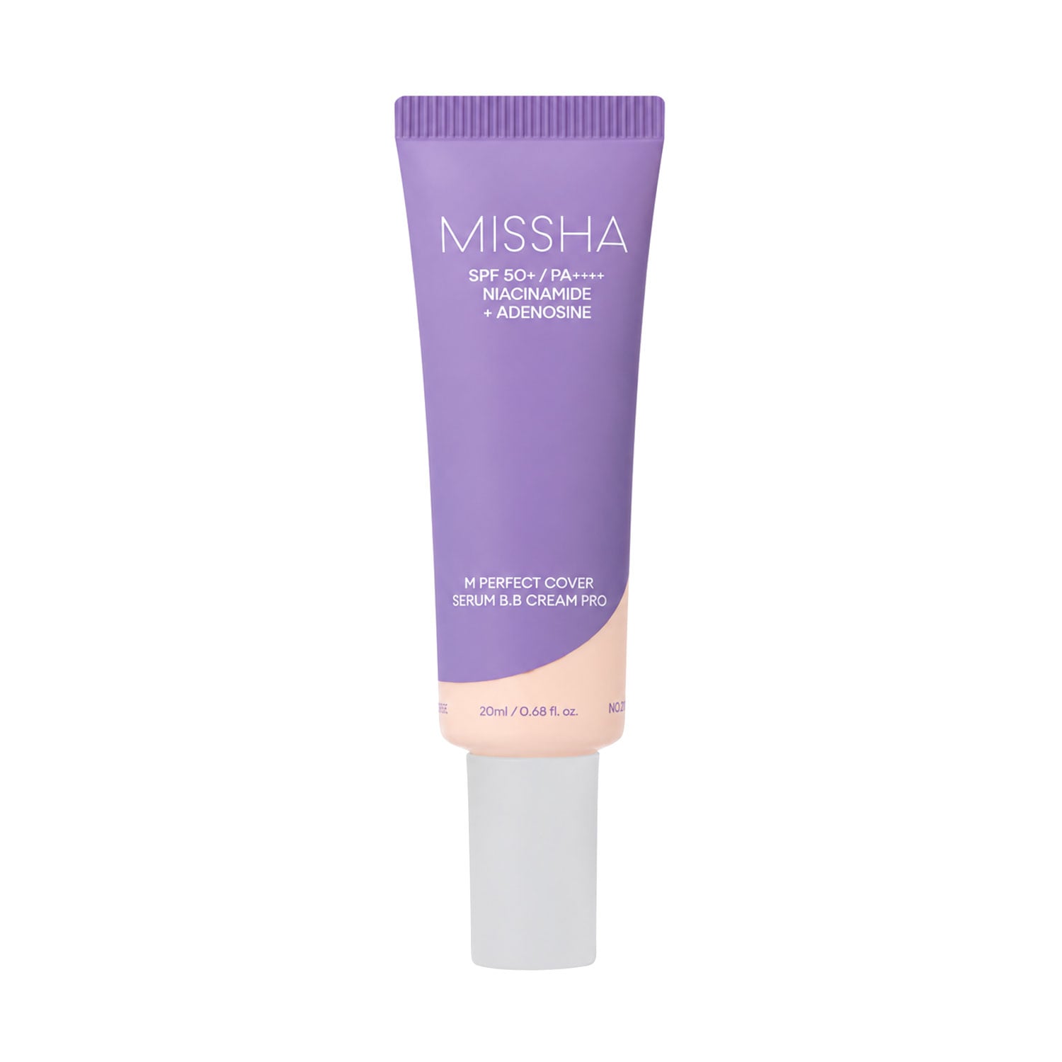 ВВ-крем для обличчя Missha M Perfect Cover Serum BB Cream Pro SPF 50+/ PA++++ 19 Ivory, 20 мл