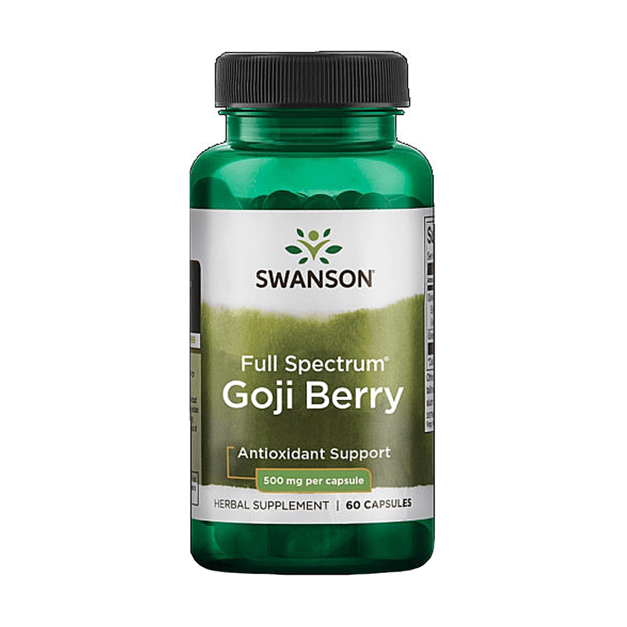 Ягоди годжі Swanson Full Spectrum Goji Berry 500 мг, 60 капсул