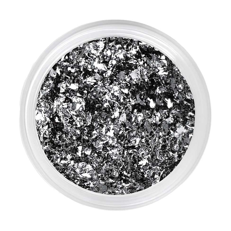 Юкі пластівці для декору нігтів Nails Molekula Professional Yuki Platinum Foil Flake 09 (MLK17951)