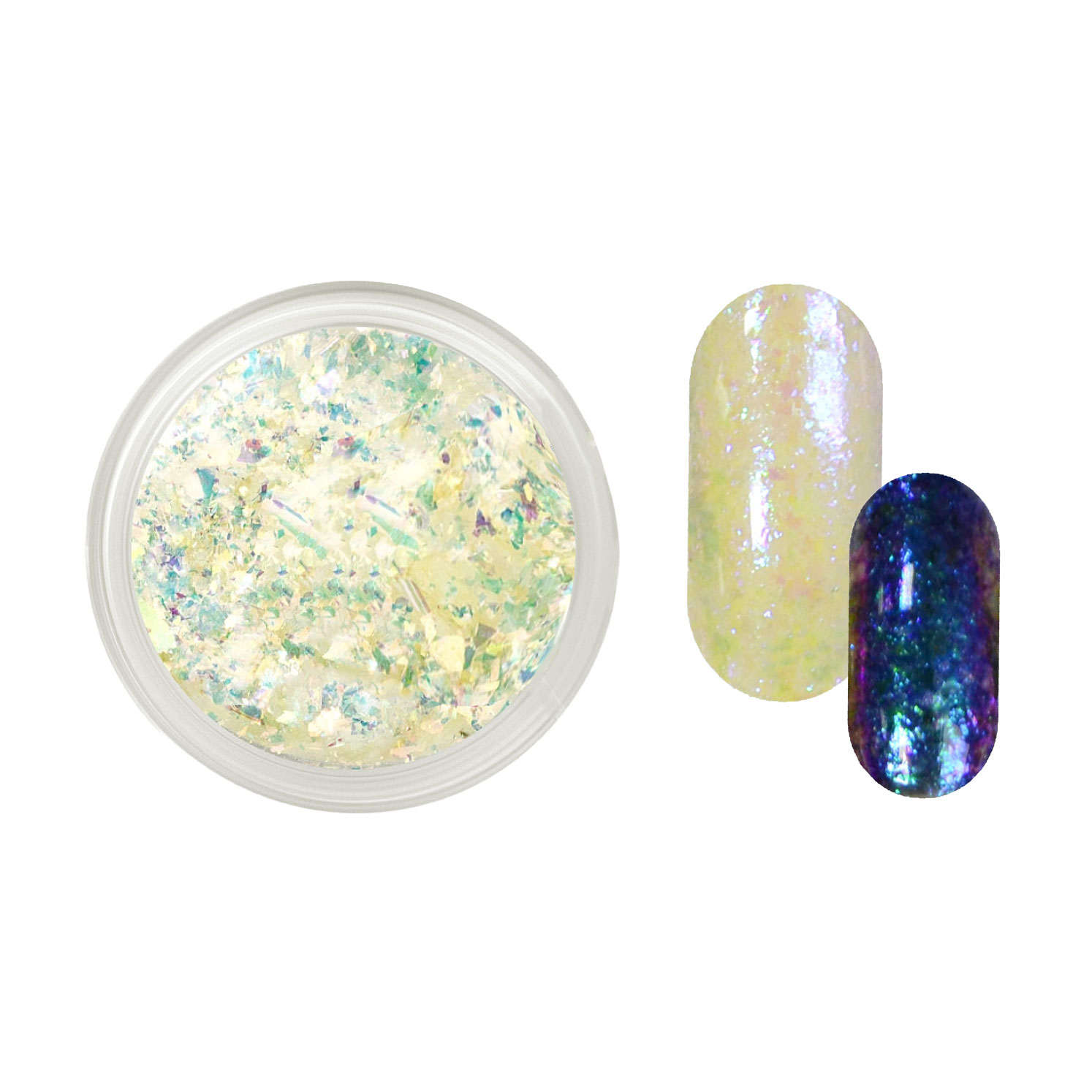 Юкі пластівці для декору нігтів Nails Molekula Professional Chameleon Brocade 03 (MLK17961)