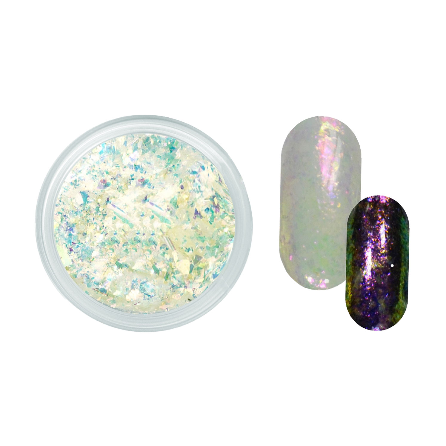 Юкі пластівці для декору нігтів Nails Molekula Professional Chameleon Brocade 06 (MLK17964)