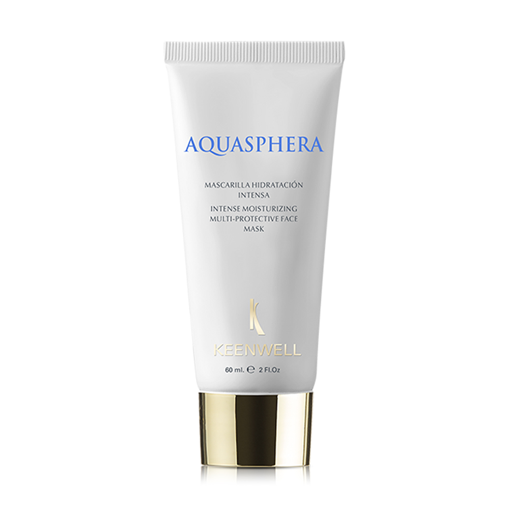 Захисна зволожувальна маска для обличчя Keenwell Aquasphera Multi Protective Moisturising Face Mask, 60 мл