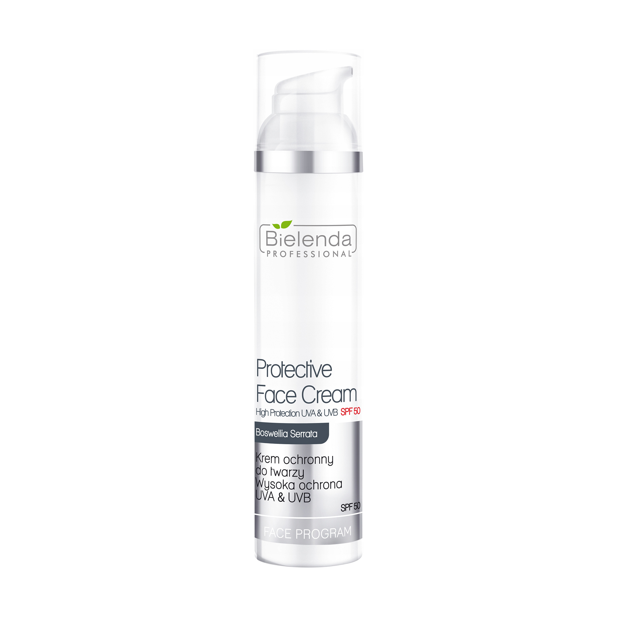 Захисний крем для обличчя Bielenda Professional Face Program Protective Face Cream, SPF 50, 100 мл