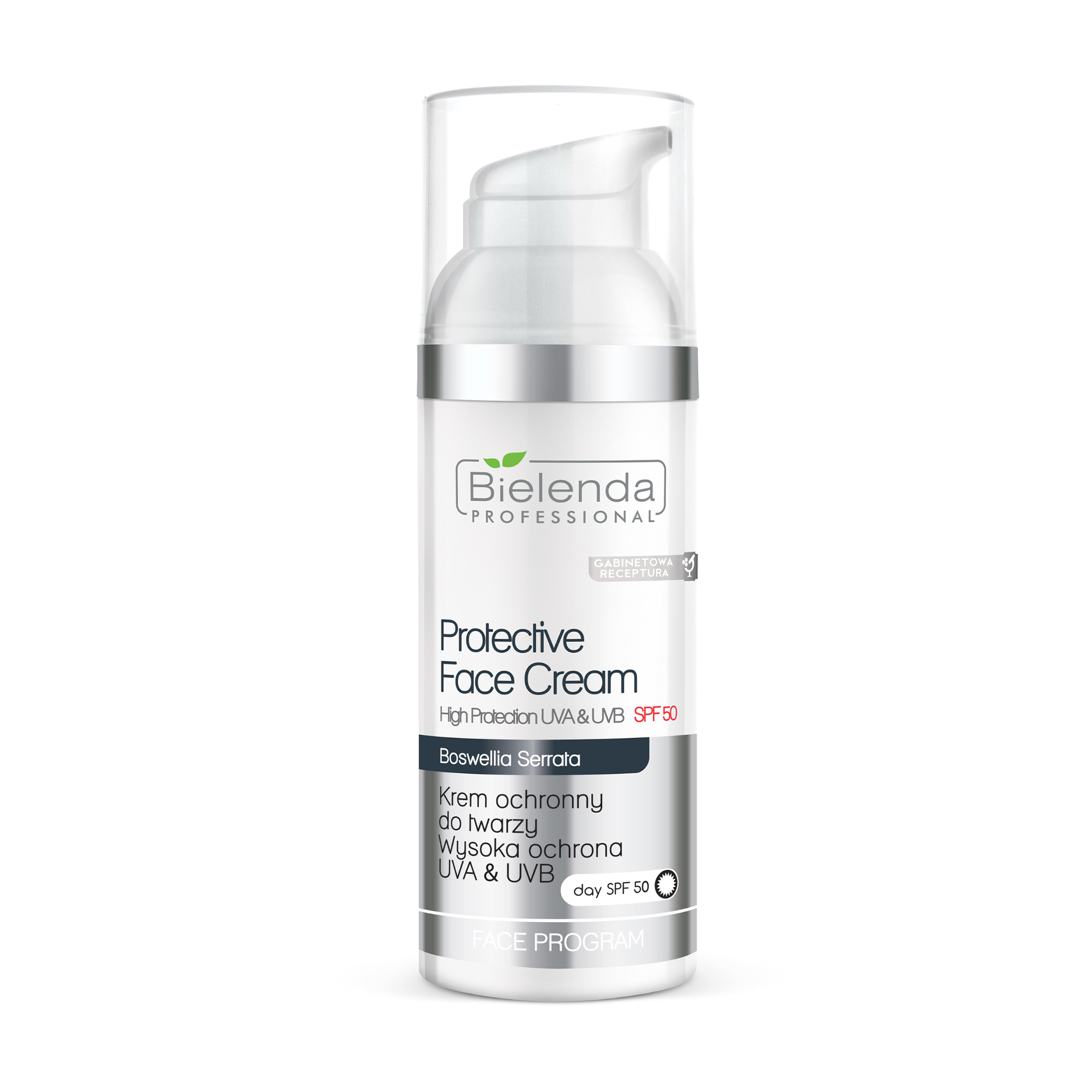 Захисний крем для обличчя Bielenda Professional Face Program Protective Face Cream, SPF 50, 50 мл