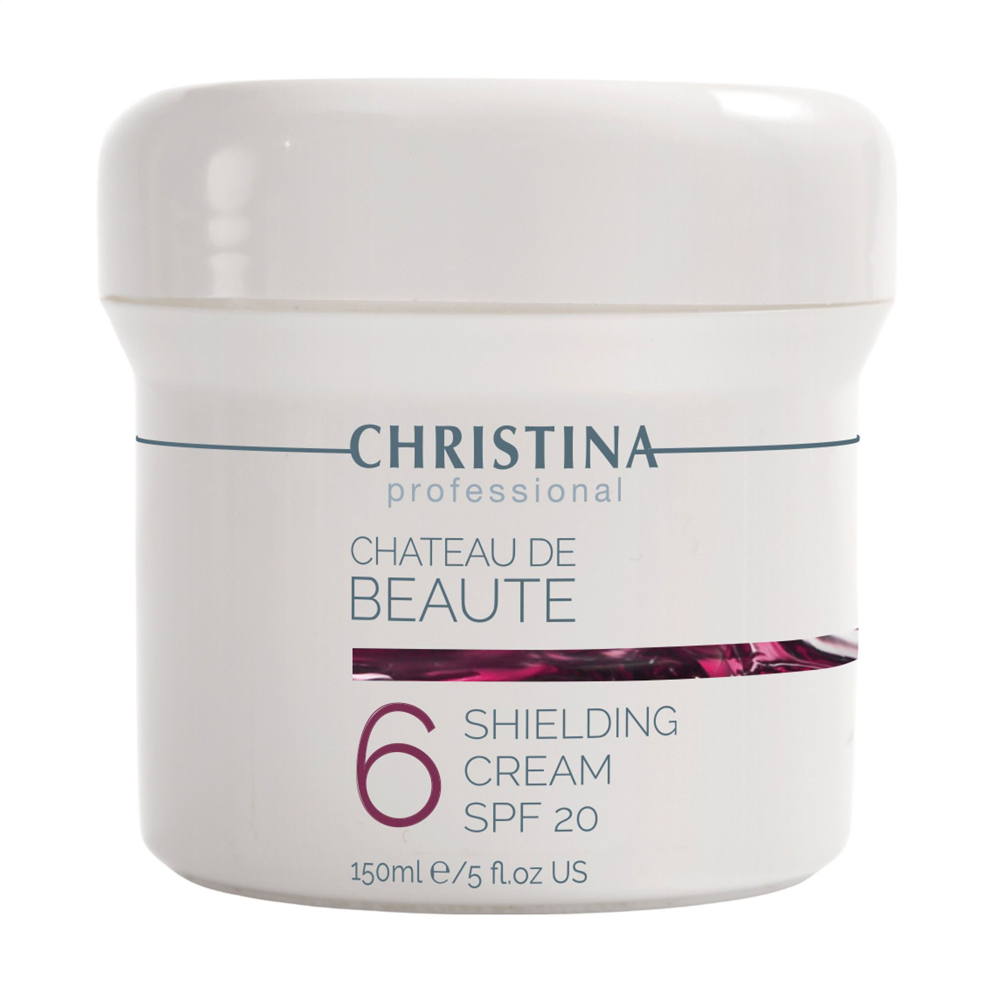 Захисний крем для обличчя Christina Chateau de Beaute Shielding Cream Step 6 SPF 20, 150 мл