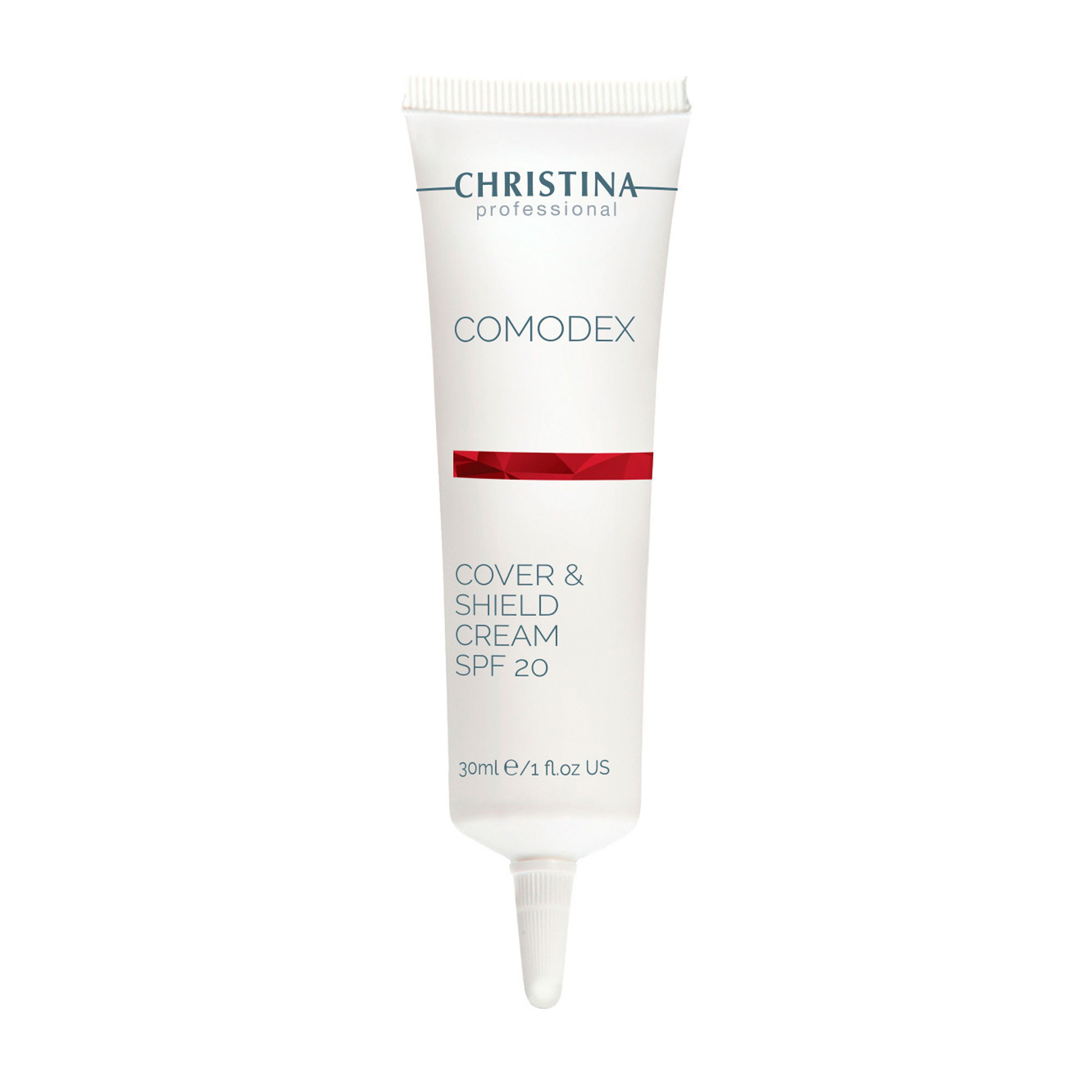 Захисний крем для обличчя Christina Comodex Cover &amp; Shield Cream SPF 20 з тонуючим ефектом для обличчя, 30 мл