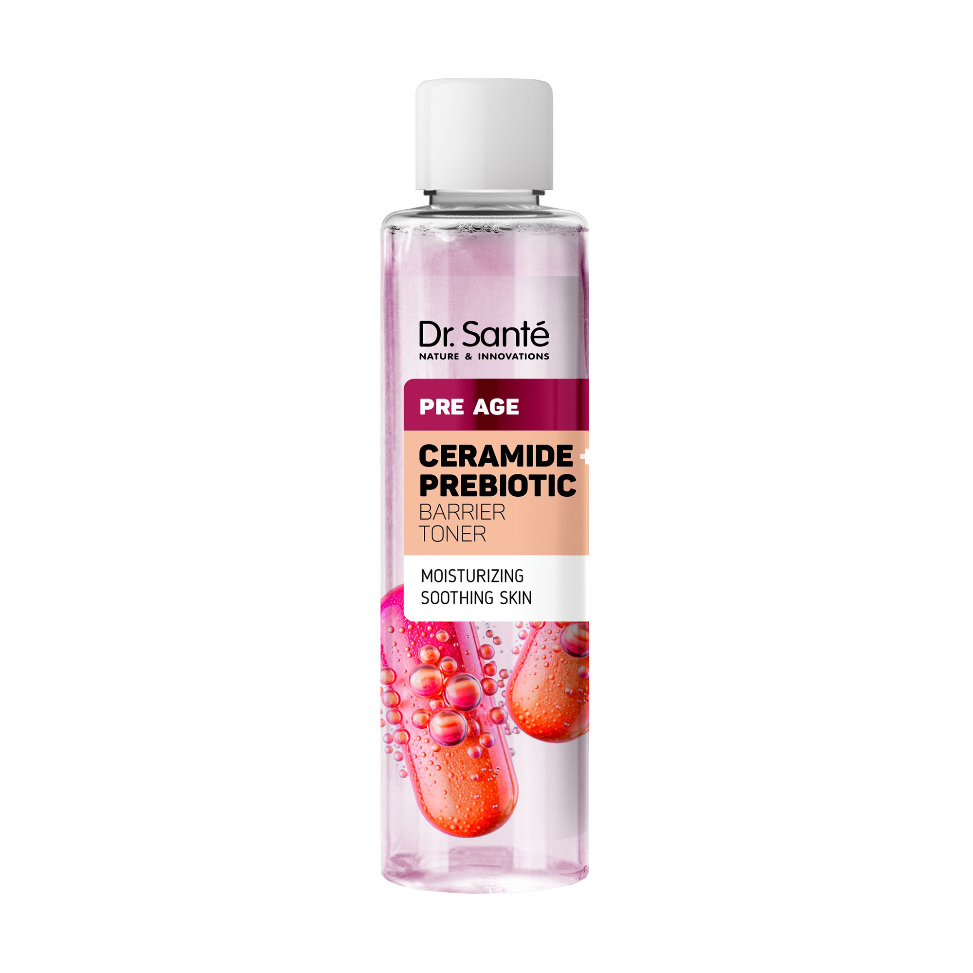Захисний тонер для обличчя Dr. Sante PRE AGE Ceramide + Prebiotic Barrier Toner, 200 мл