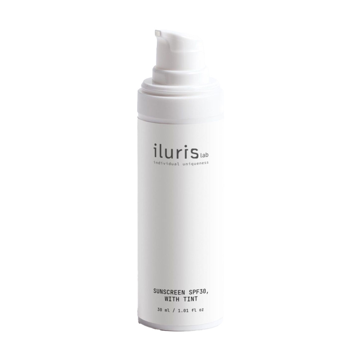 Захисний тонувальний крем iluris Lab Sunscreen with Tint SPF 30, 30 мл