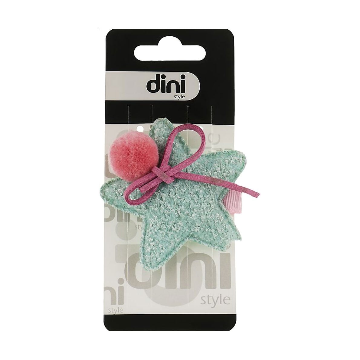 Заколка для волосся Dini Hand Made Зірка з кулькою, 1 шт (d-524)