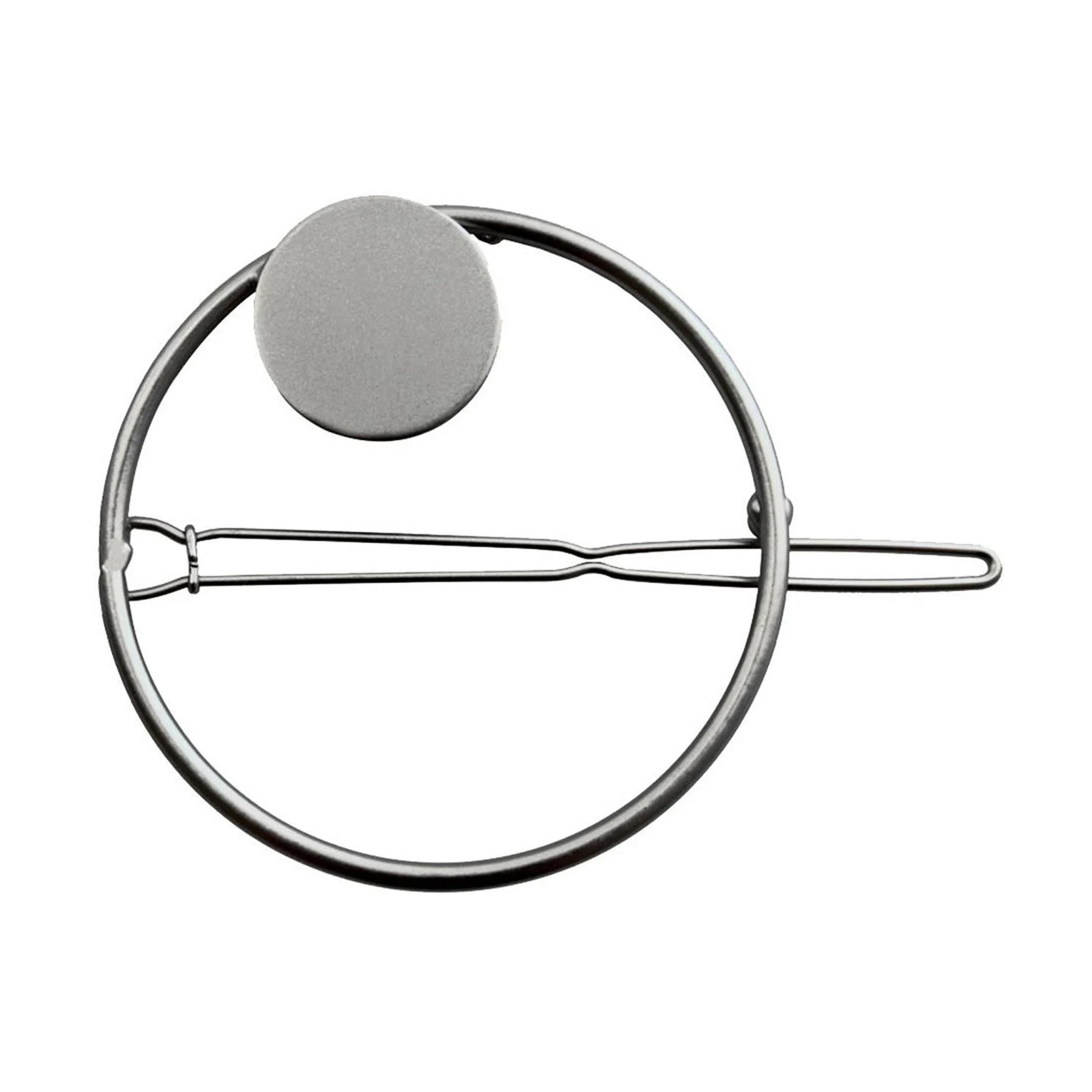 Заколка для волосся Dini Silver Star Коло, 1 шт (d-424)