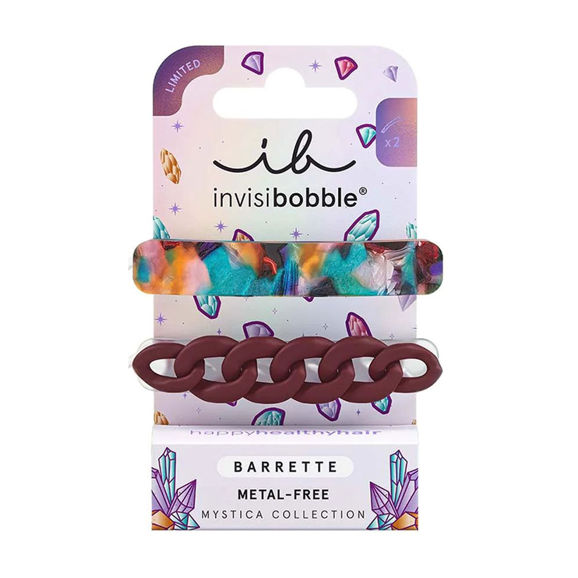 Заколка для волосся Invisibobble Barrette Mystica The Rest Is Mystery, 2 шт