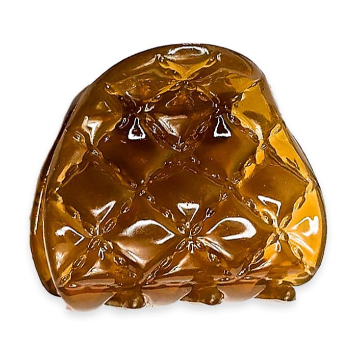 Заколка для волосся Miso Краб, маленька, прозоро-коричнева, 1 шт (N043/3)
