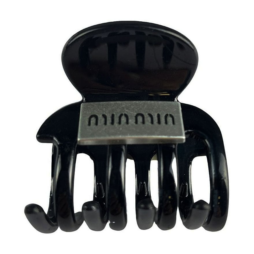 Заколка для волосся Miu Miu Hair Clip Black, 4.5 см, 1 шт