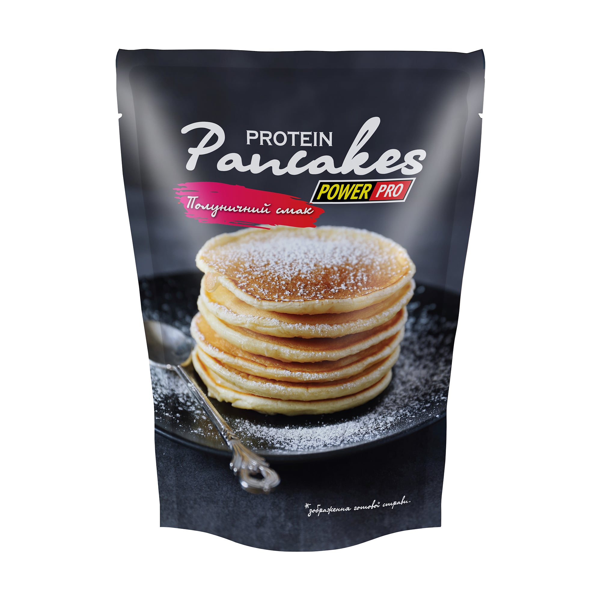 Замінник їжі Power Pro Protein 40.5% Панкейк Полуниця, в порошку, 600 г