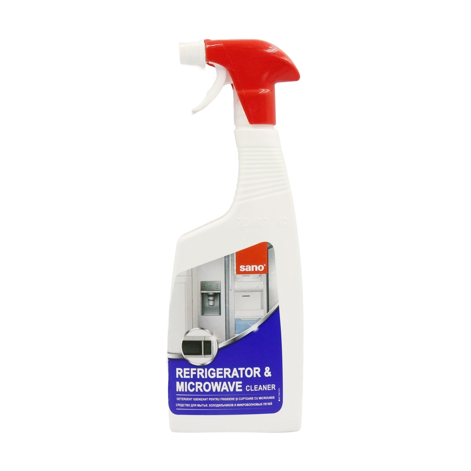 Засіб для чищення мікрохвильової печі та холодильника SANO Refrigerator &amp; Microwave Cleaner, 750 мл