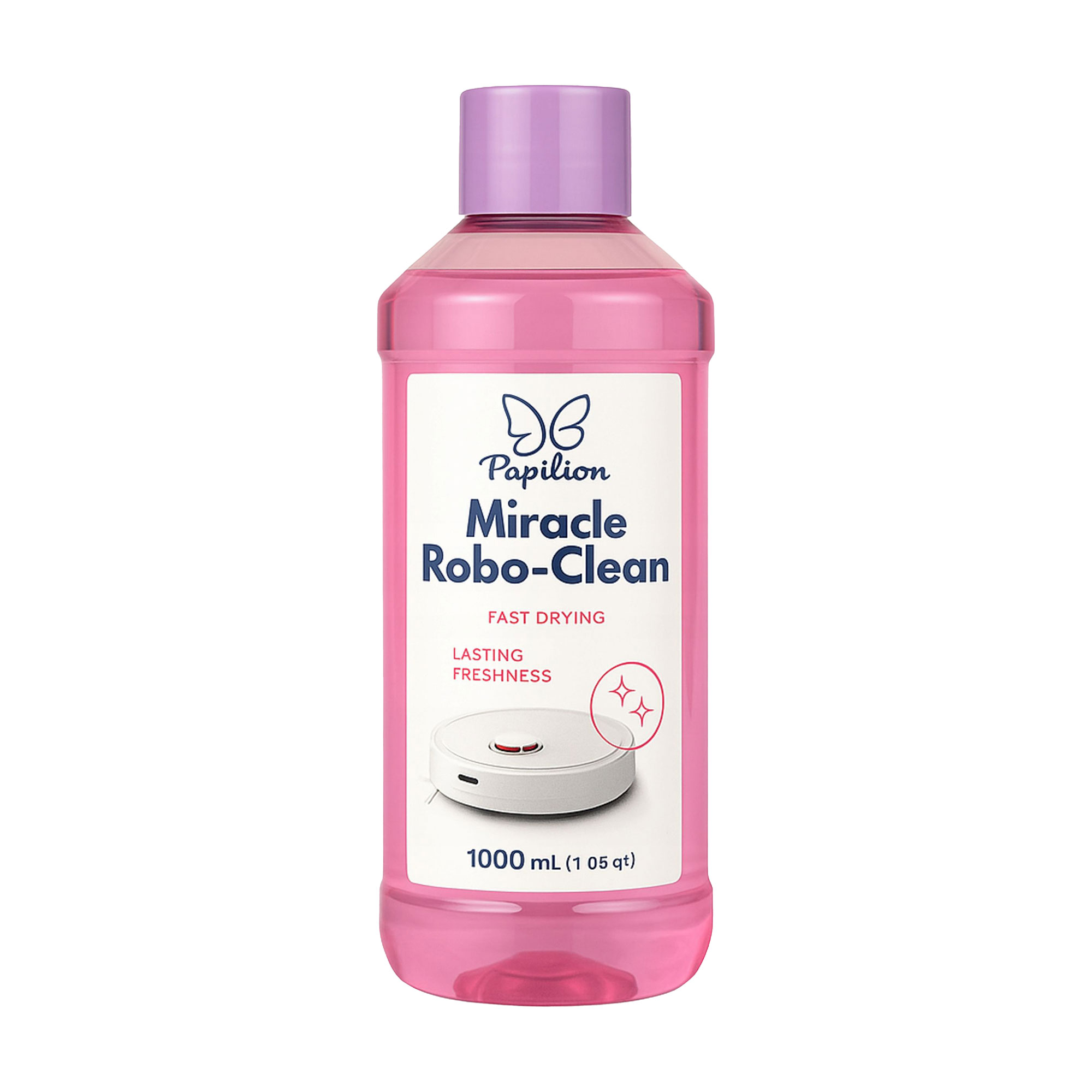 Засіб для чищення підлоги Papilion Miracle Robo-Cleaner для роботів-пилососів, 1 л