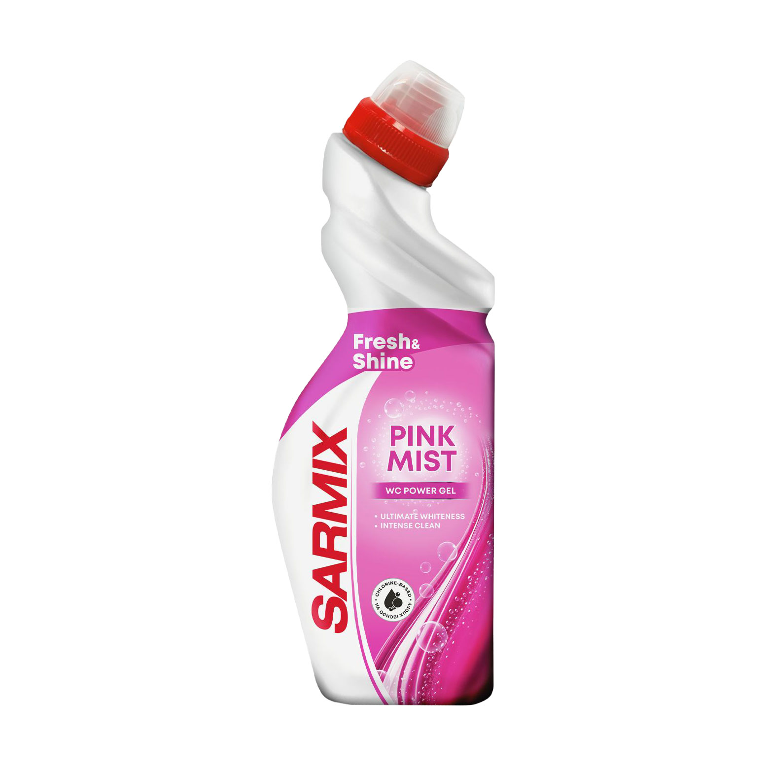 Засіб для чищення сантехніки Sarmix Pink Mist, 750 мл