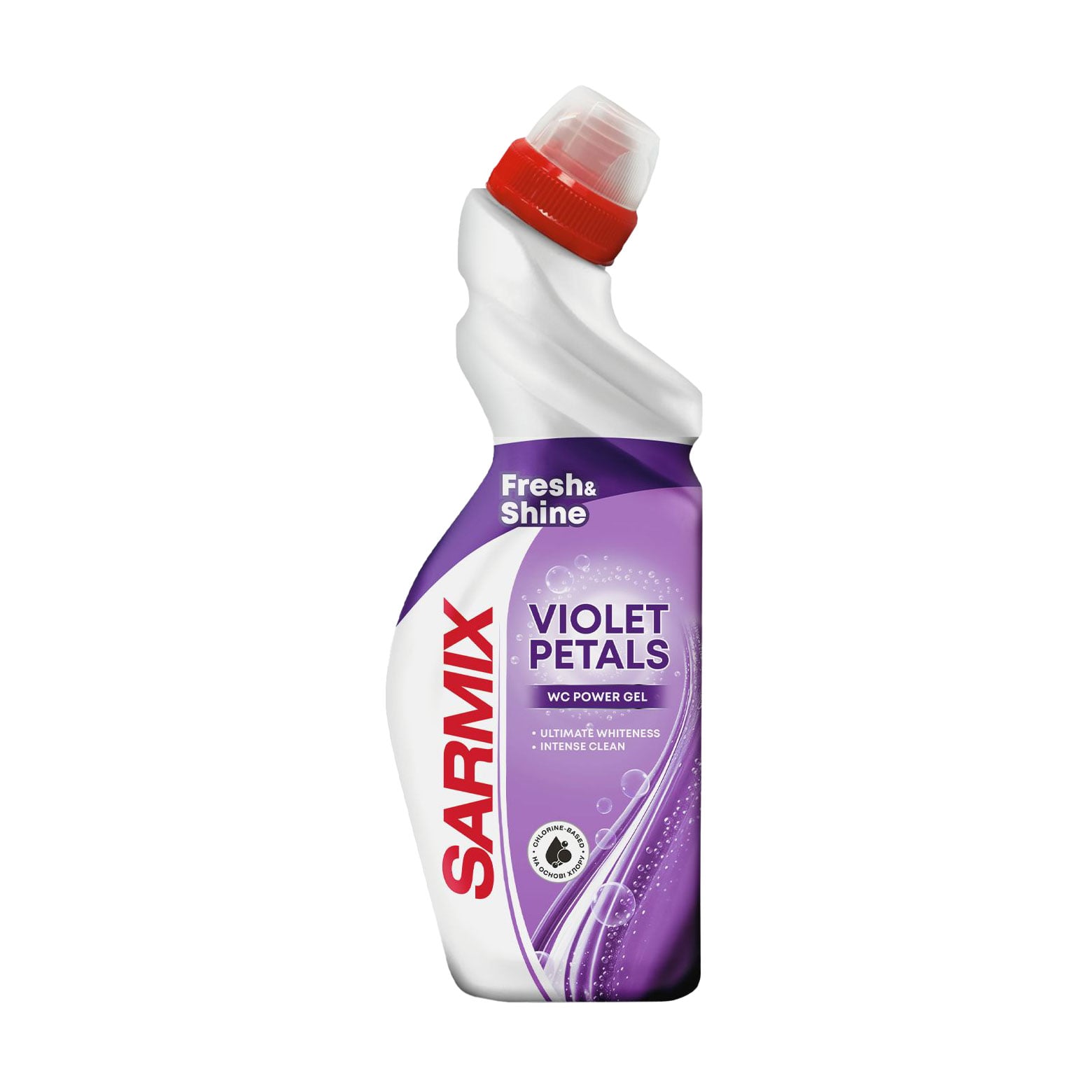 Засіб для чищення сантехніки Sarmix Violet Petals, 750 мл
