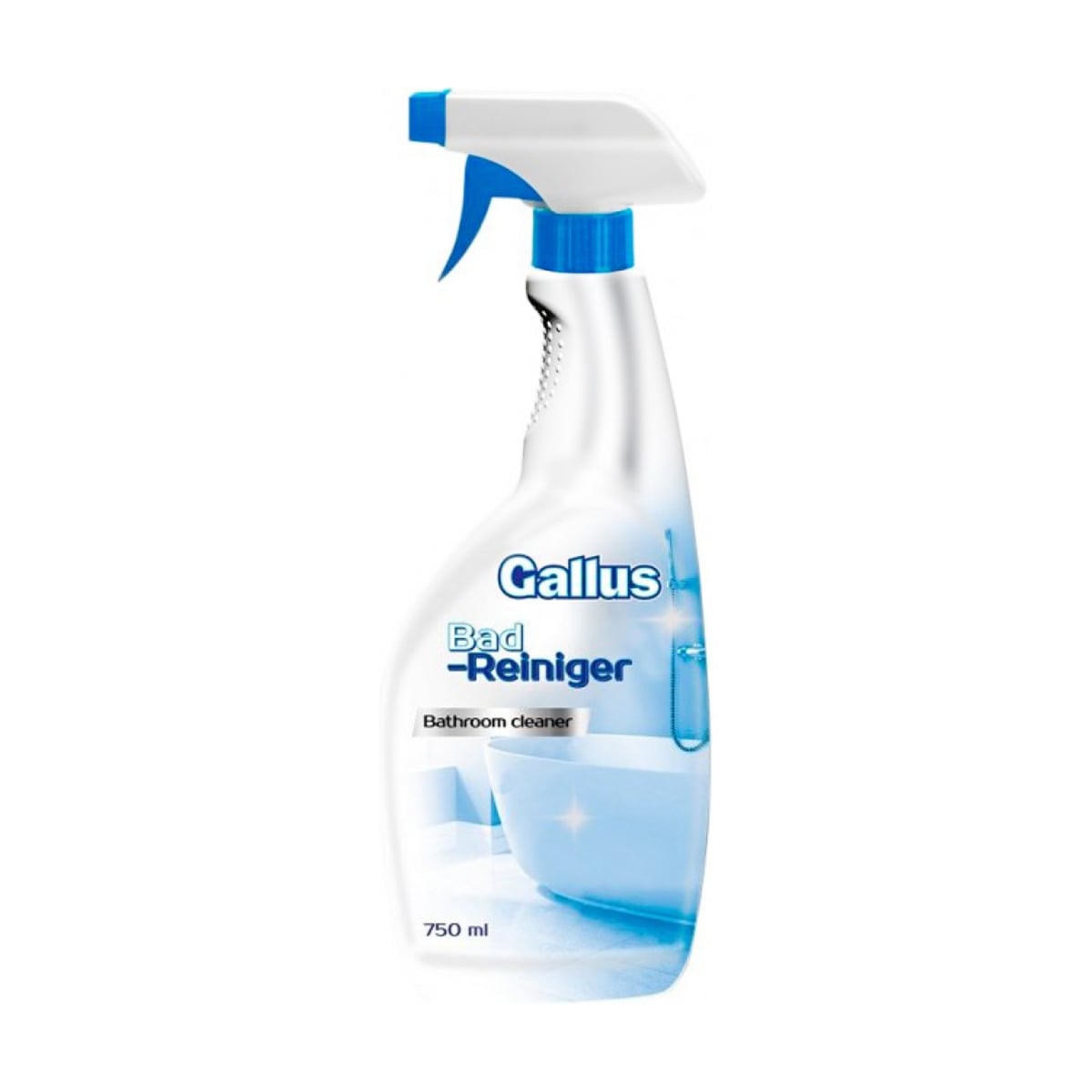 Засіб для чищення ванної кімнати Gallus Bathroom Cleaner, 750 мл