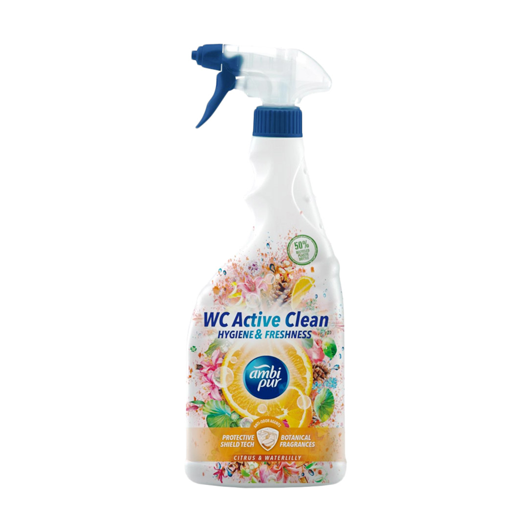 Засіб для чищення ванни та туалету Ambi Pur WC Active Reiniger Botanical Fragrances Citrus &amp; Waterlilly, 750 мл