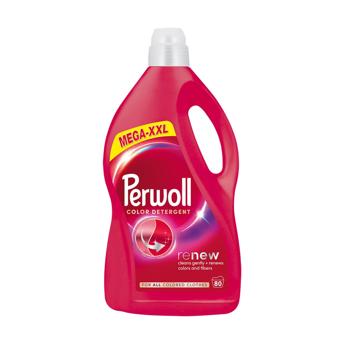 Засіб для делікатного прання Perwoll Renew Color Detergent для кольорових речей, 80 циклів прання, 4 л