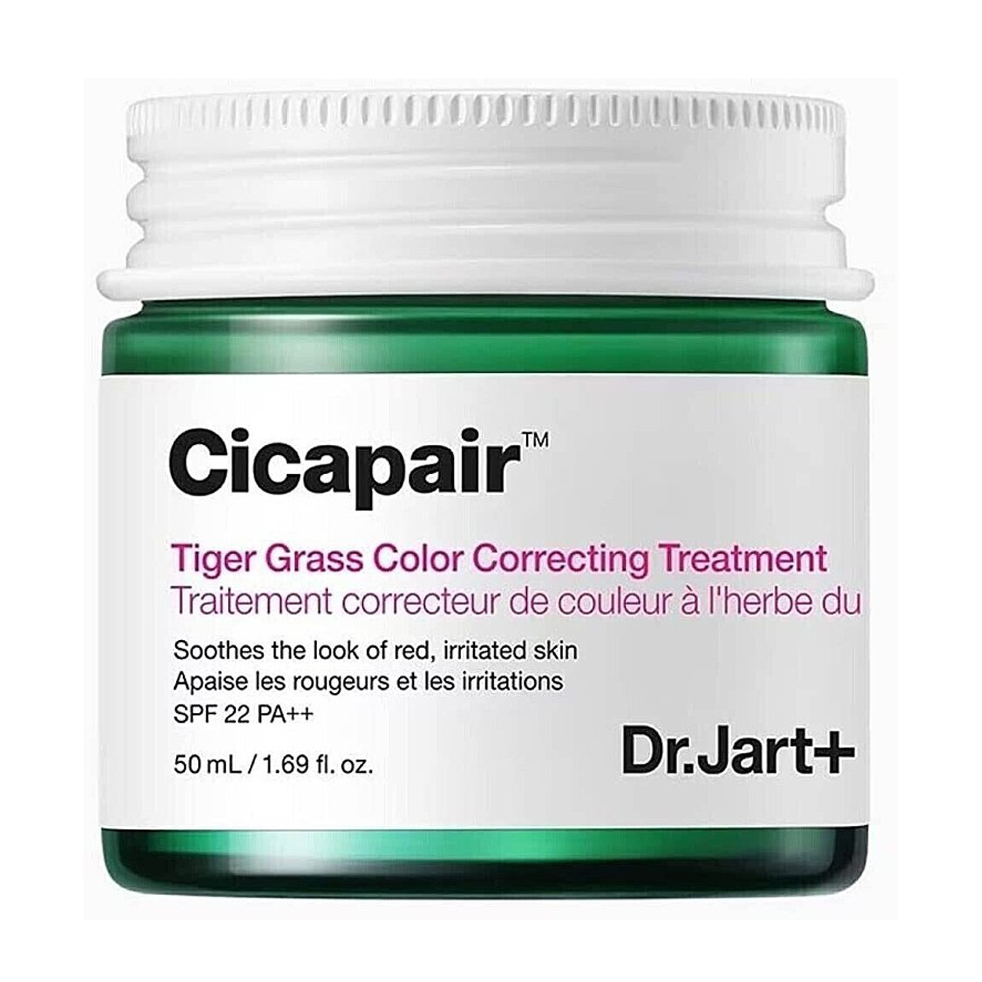 Засіб для корекції кольору шкіри Dr. Jart+ Cicapair Tiger Grass Color Correcting Treatment SPF 22, 50 мл