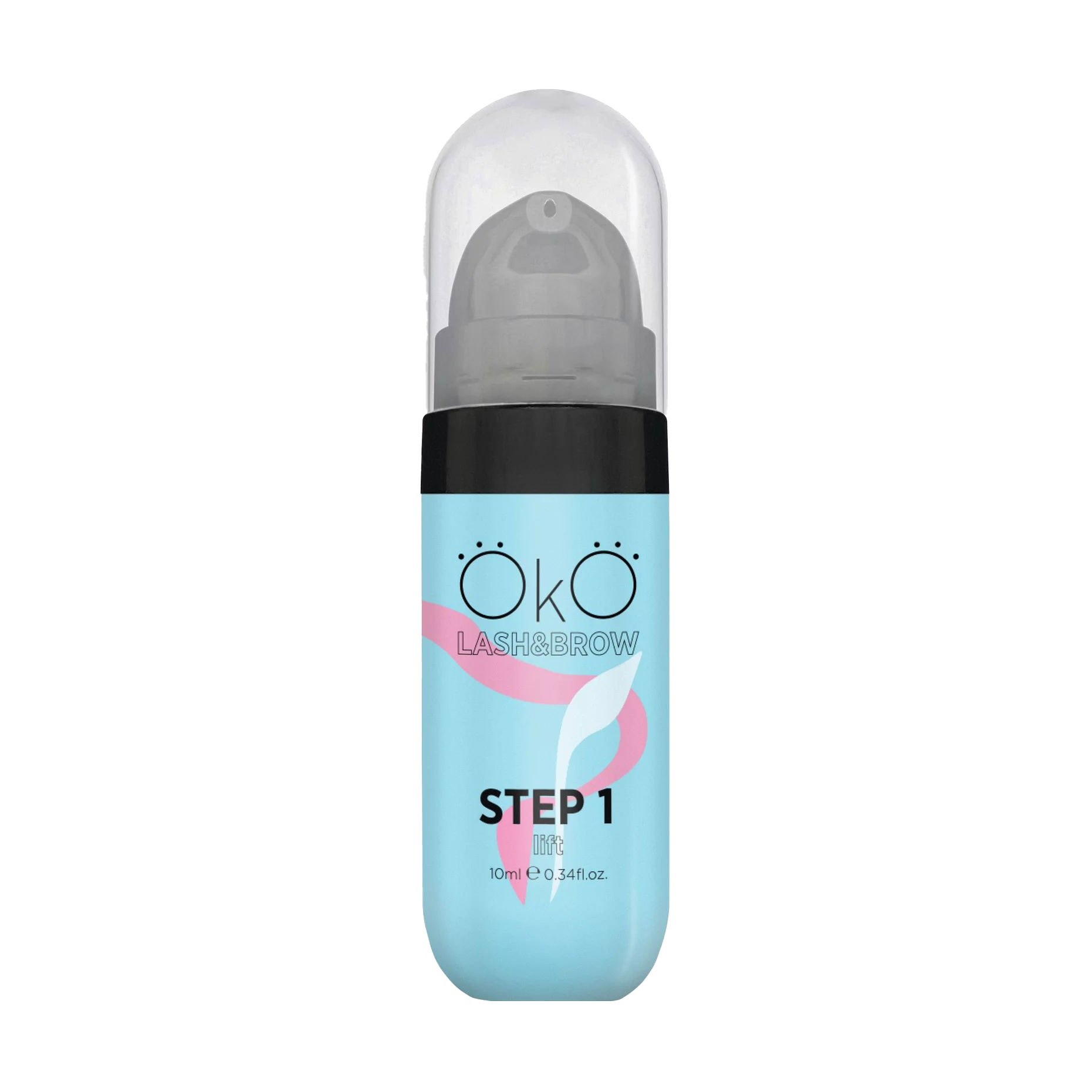 Засіб для ламінування вій та брів OkO Lash &amp; Brow Step 1 Lift, 10 мл