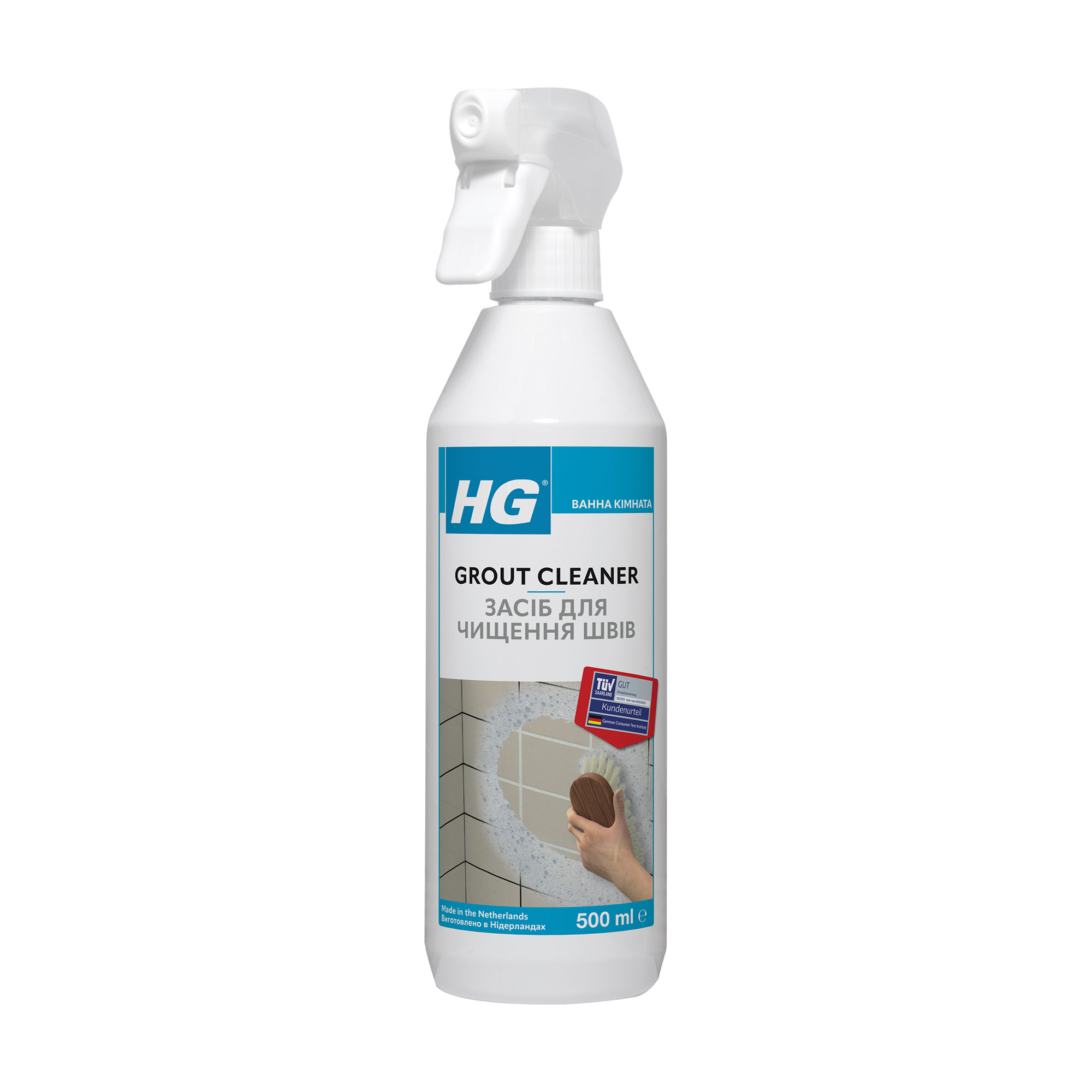 Засіб для миття міжплиткових швів HG Grout Cleaner, 500 мл