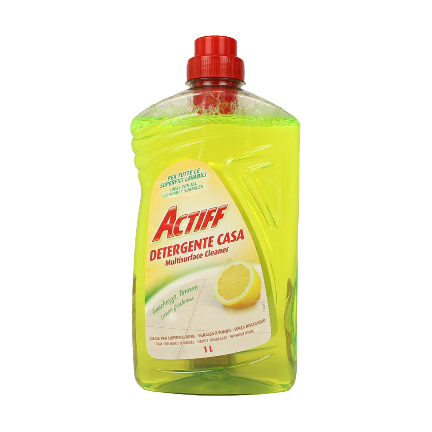 Засіб для миття підлоги Actiff Лимон, 1 л