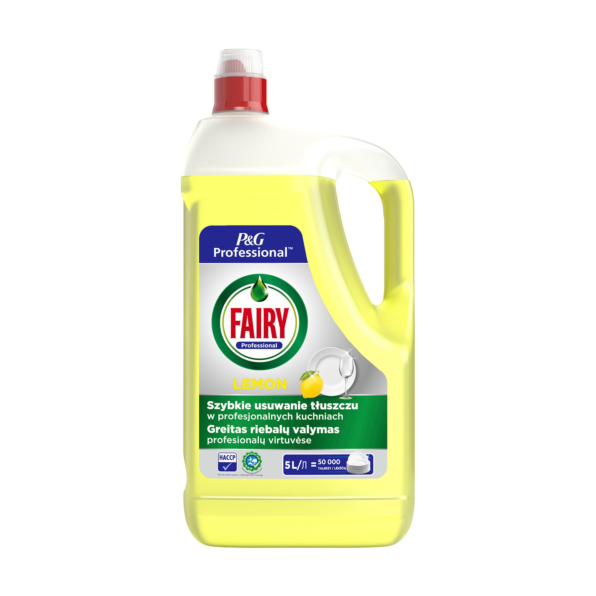 Засіб для миття посуду Fairy Professional Лимон, 5 л