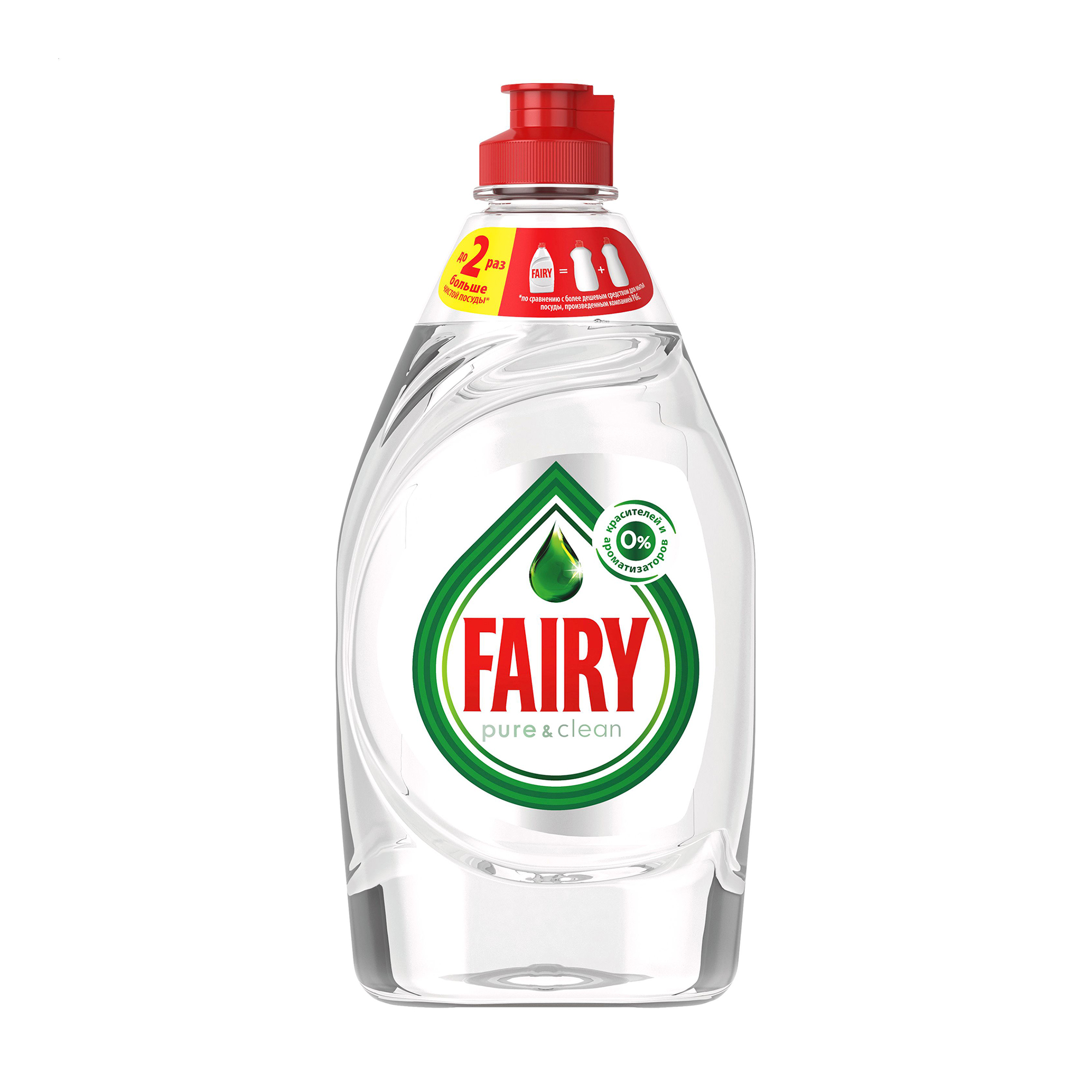 Засiб для миття посуду Fairy Pure &amp; Clean, 450 мл