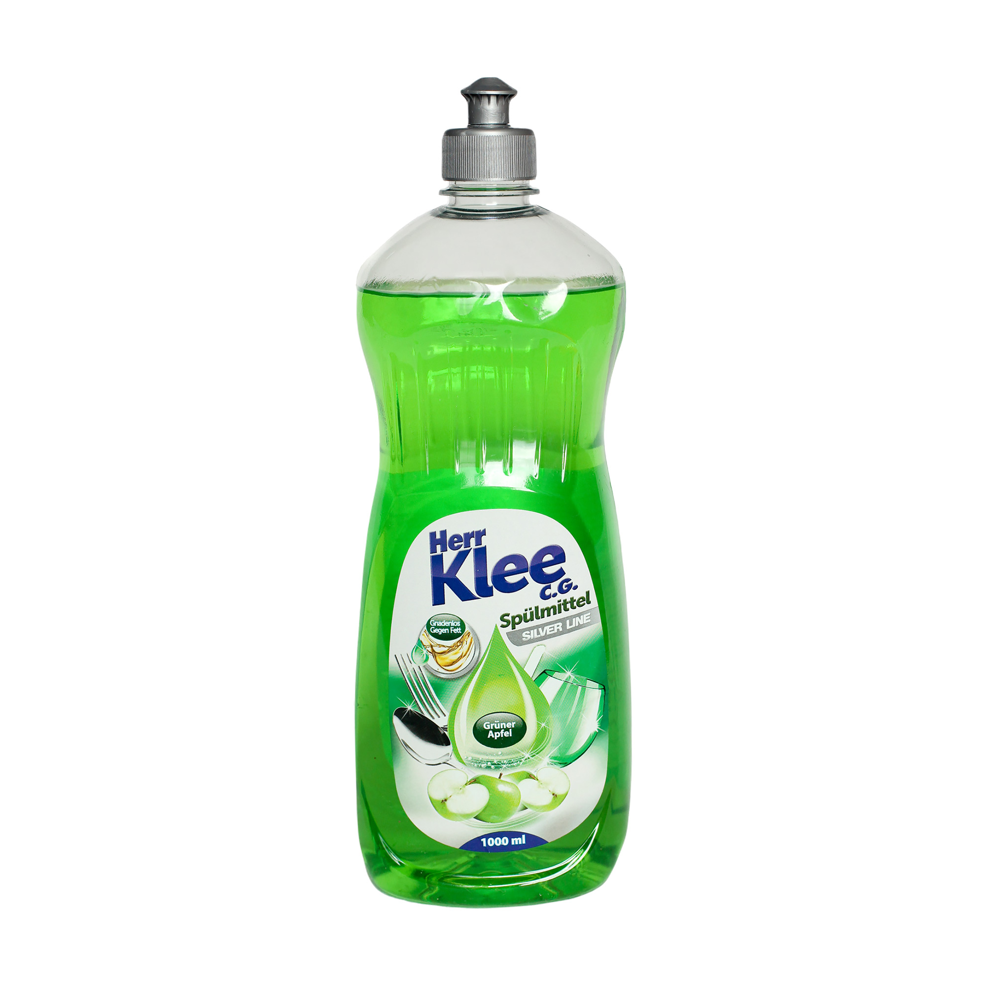 Засіб для миття посуду Herr Klee Silver Line Apple, 1 л