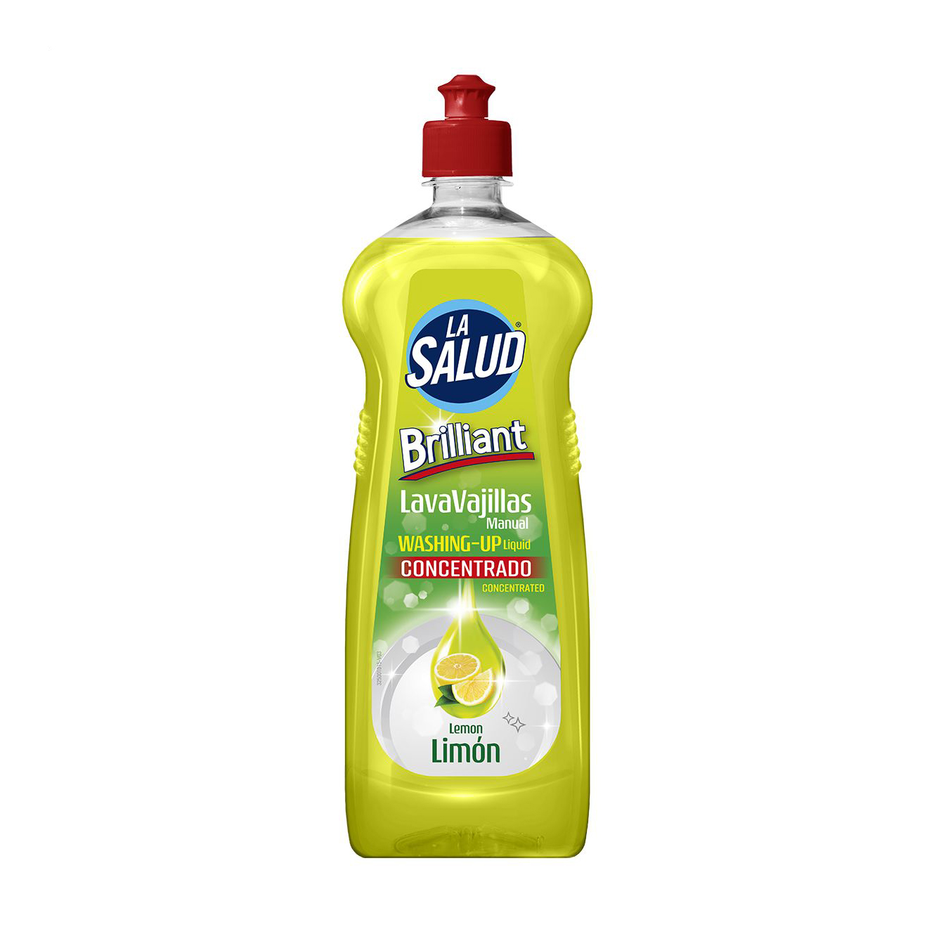 Засіб для миття посуду La Salud Brilliant Лимон, 1 л