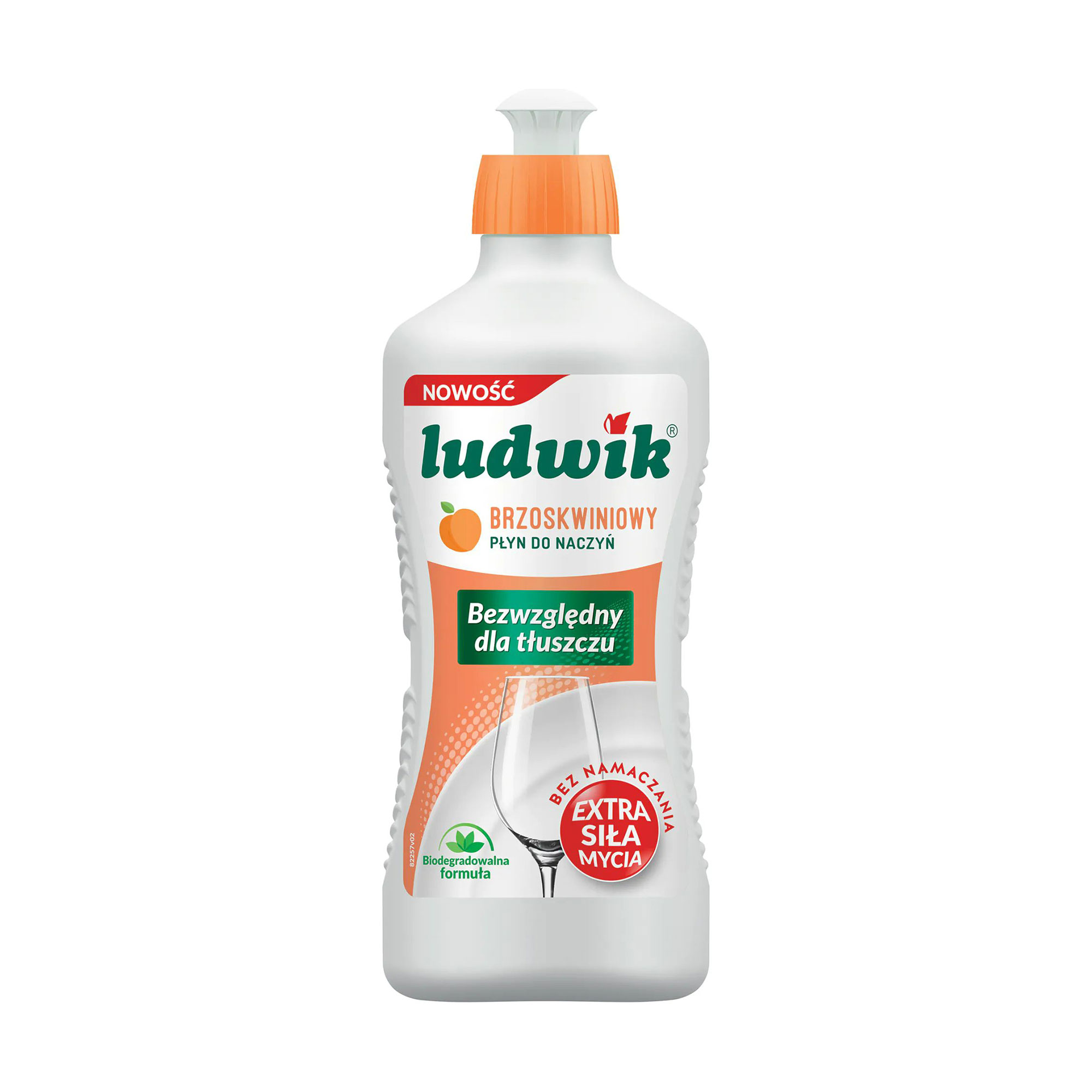 Засіб для миття посуду Ludwik Персик, 450 г