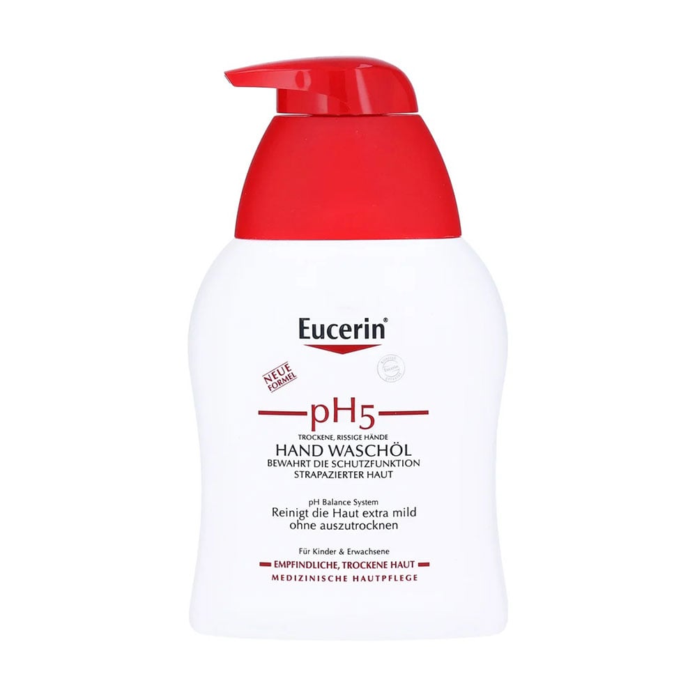 Засіб для миття рук Eucerin рН5 Handwash Oil для сухої, чутливої шкіри, 250 мл