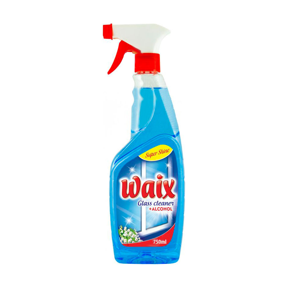 Засіб для миття скла та дзеркал WAIX Super Shine, 750 мл