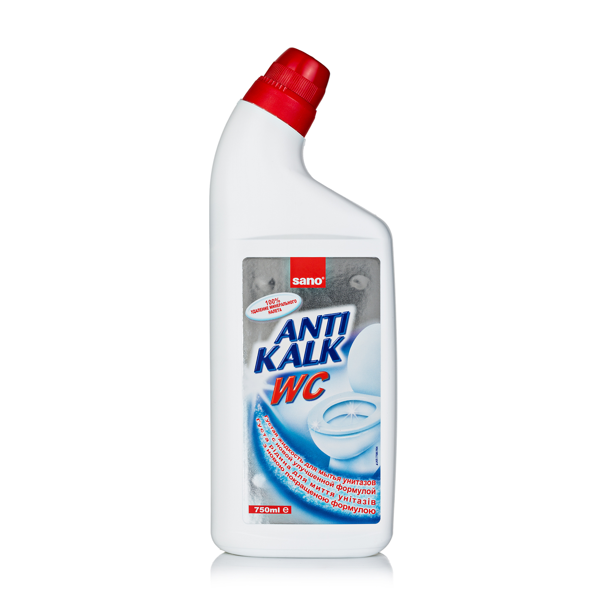 Засіб для миття унітазу SANO Anti Kalk WC, 750 мл