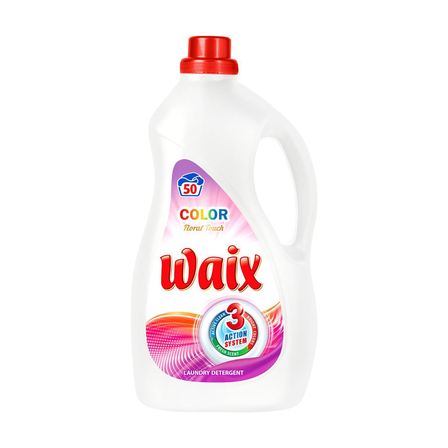 Засіб для прання WAIX Color для кольорових речей, 50 циклів прання, 3 л