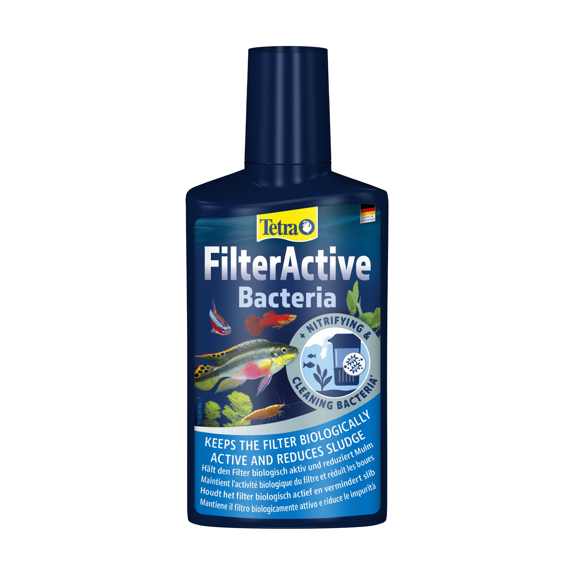Засіб для стимуляції біологічного середовища Tetra FilterActive Bacteria, 250 мл