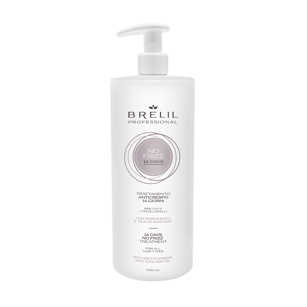Засіб для усунення пухнастості Brelil Treatment No Frizz 14 Days для всіх типів волосся, 1 л
