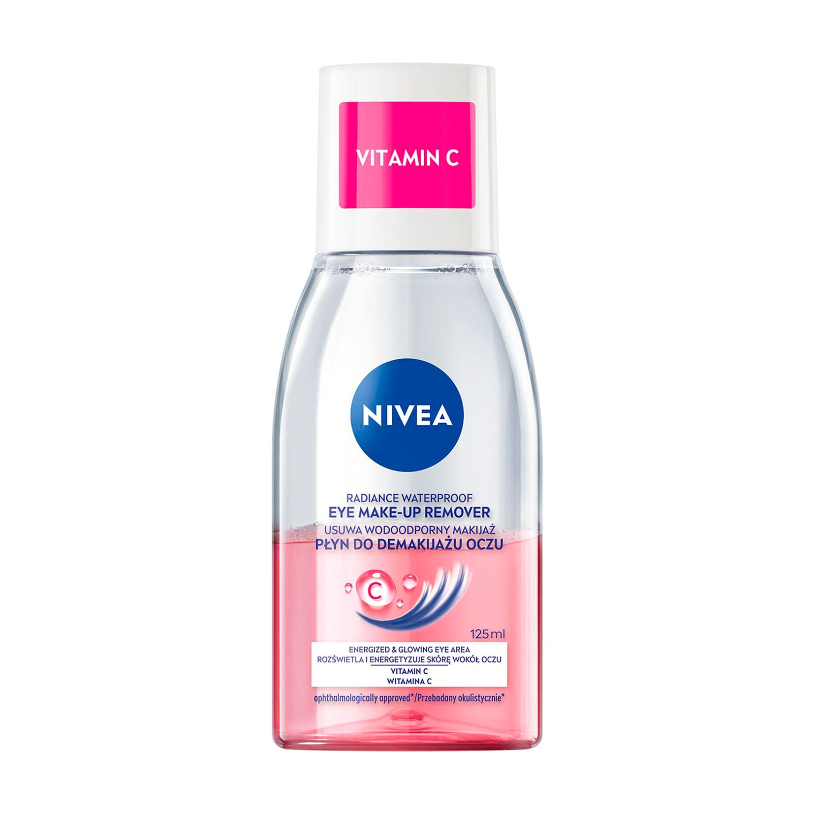 Засіб для зняття макіяжу з очей NIVEA Сяяння шкіри, 125 мл