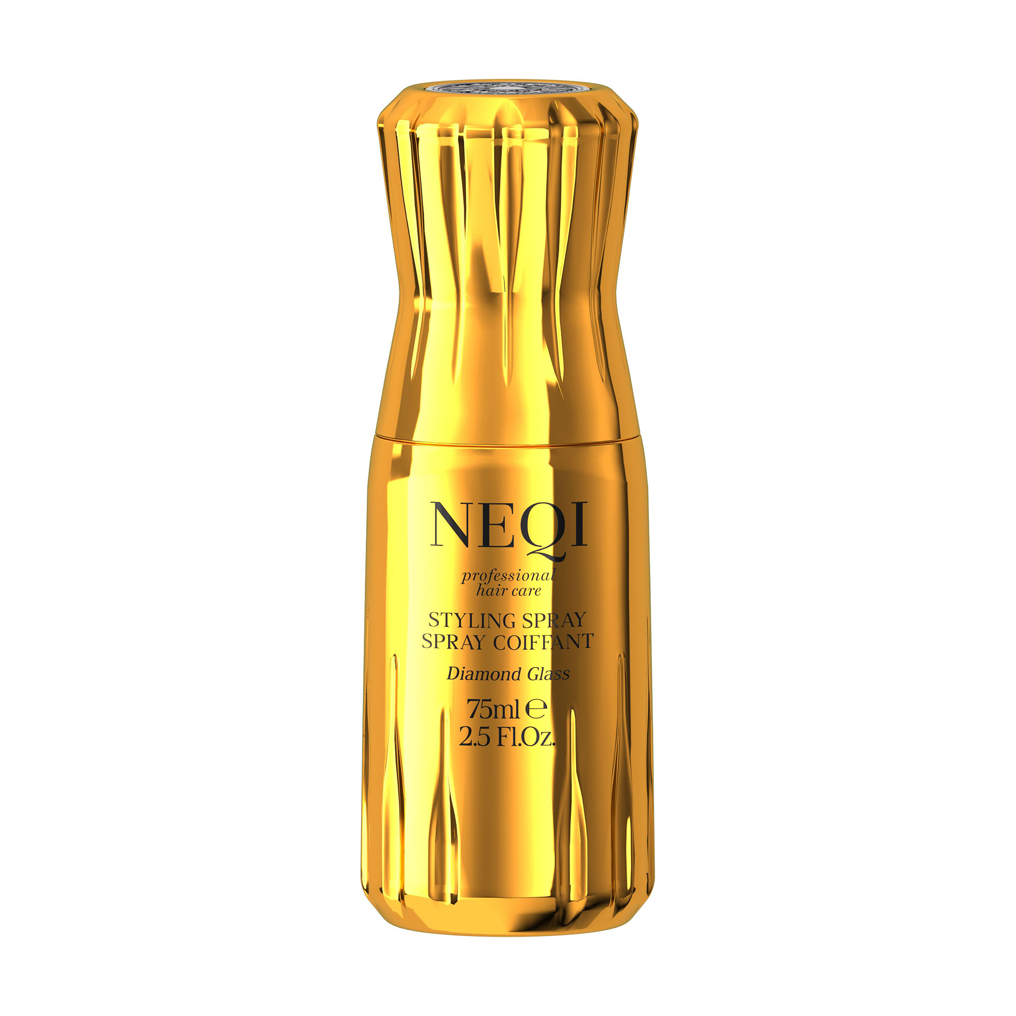 Засіб NEQI Diamond Glass Styling Spray All для блиску та шовковистості волосся, 75 мл