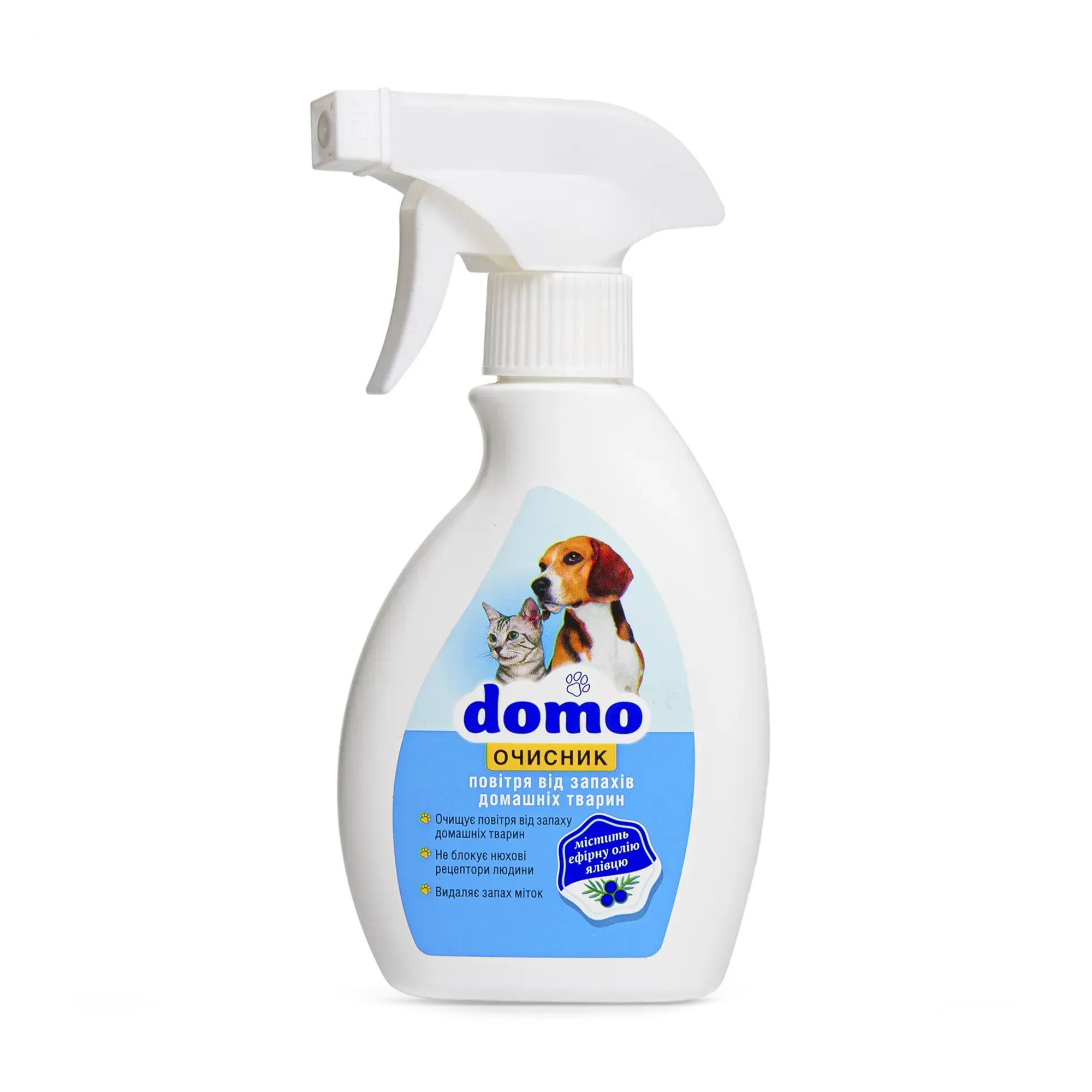 Засіб від запахів домашніх тварин domo Очисник, 250 мл