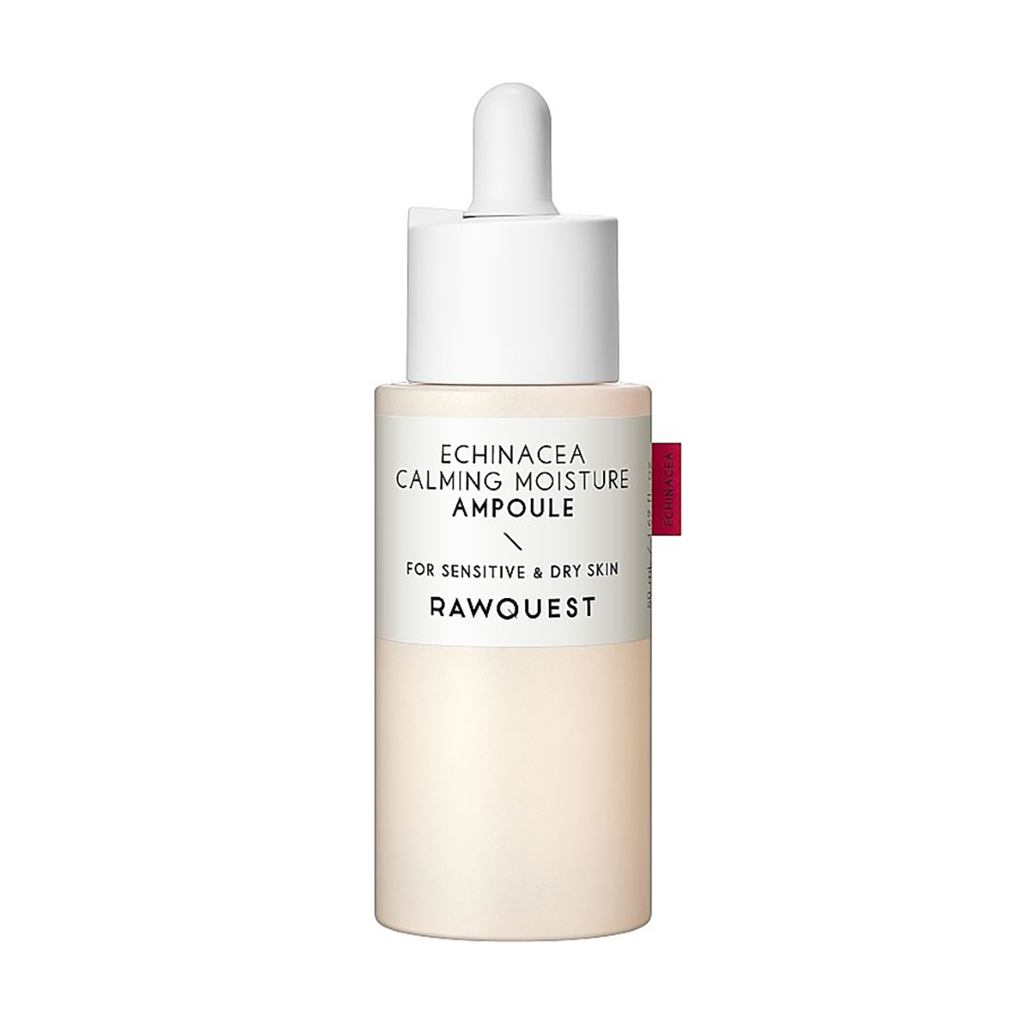 Заспокійлива ампульна сироватка Rawquest Echinacea Calming Moisture Ampoule для чутливої та сухої шкіри обличчя, з ехінацеєю, 50 мл