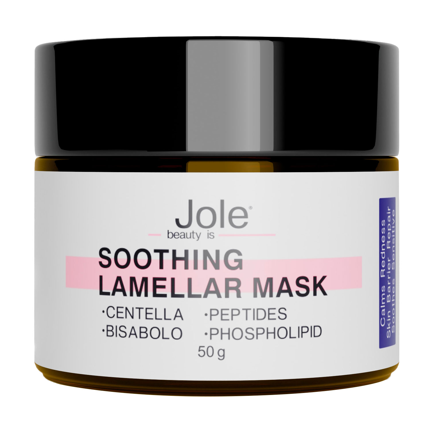 Заспокійлива ламелярна маска для обличчя Jole Soothing Lamellar Mask, 50 г
